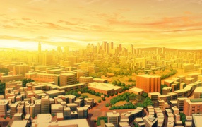 3-Д модель города Токио