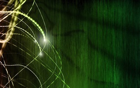 Абстрактные световые линии