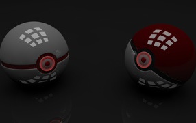 Шары для покемонов, 3-Д графика