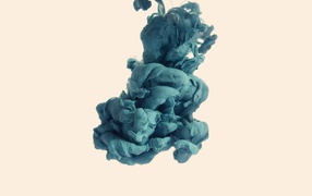 Облако голубого дыма