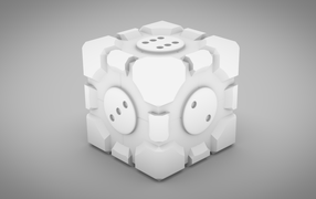 Футуристический игральный кубик