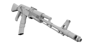 Модель оружия, 3-Д графика