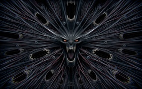 Симметричный фантастический монстр