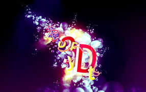 Надпись на пузырьках