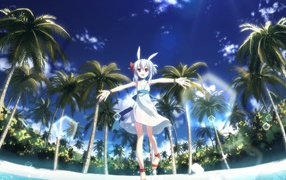 Девушка в аниме DJ Max