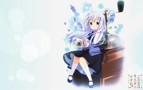 Девочка аниме Кафуо Чино