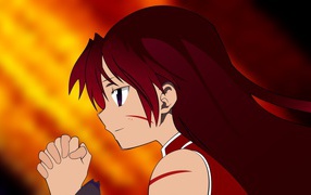 Аниме девушка Mahou Shoujo Madoka Magica