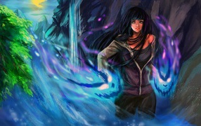 Девушка аниме из манги Naruto Shippuuden