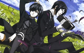 Черные герои манги Black Butler