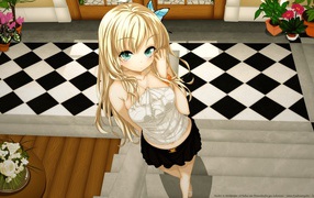 Блондинка в аниме У меня мало друзей