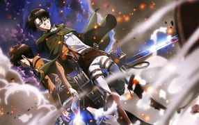 Персонажи аниме Вторжение гигантов