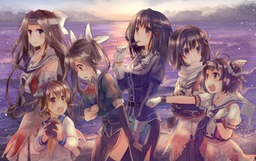 Персонажи аниме Kantai Collection