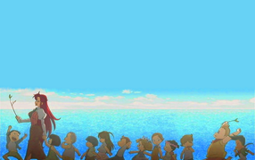 Дети в аниме Тэнгэн Топпа Гуррен-Лаганн