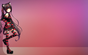 Шоколадка, девушка аниме