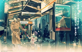 Город аниме Monogatari Series