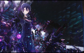 Темный герой аниме Sword Art Online