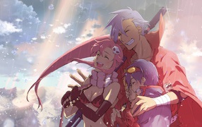 Семья из аниме Гуррен-Лаганн