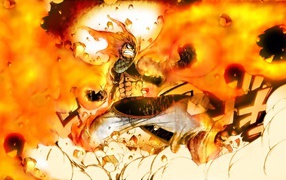 Огненный демон в аниме Сказка о хвосте феи