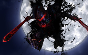 Грозный воин в аниме Fate-Zero