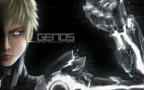 Генос из аниме Ванпанчмен