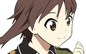 Девочка из аниме Звуки небес