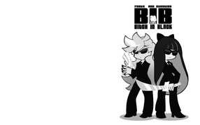 Девушки в черном из аниме Anarchy Panty