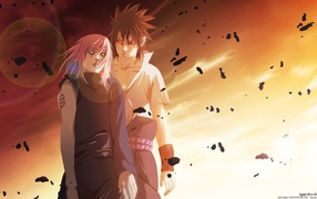 Герои аниме манги Naruto Shippuuden