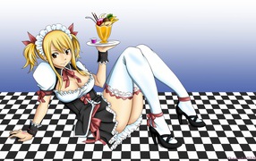 Горничная в аниме Сказка о хвосте феи