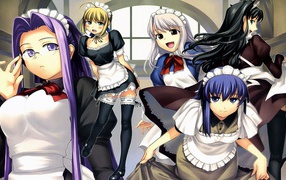 Горничные из мира аниме