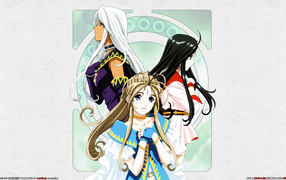 Манга аниме Belldandy