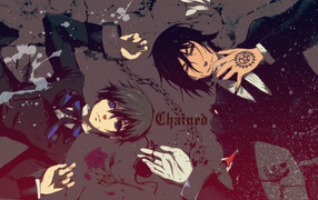 Манга аниме Тёмный дворецкий