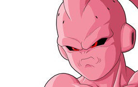 Розовый тролль из аниме Dragon Ball