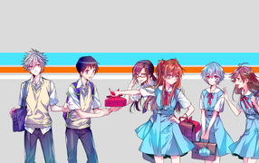 Девушка отказалась от подарка, аниме