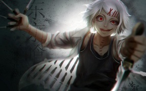 Сизия из аниме Tokyo Ghoul