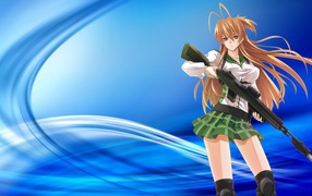 Снайпер из аниме Highschool DxD