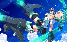 Сражение в аниме Штурмовые ведьмы