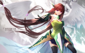 Девушка от художника аниме swd3e2