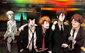 Главные герои аниме Psycho-Pass
