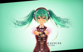 Японский вокалоид Хацунэ Мику