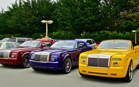 Bright cars Rolls-Royce Phantom