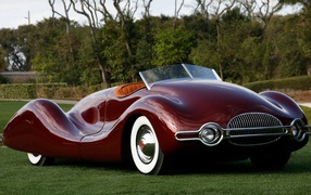 Фантастический дизайн ретро автомобиля