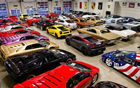 Garage for luxury cars