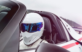 Гонщик в шлеме, программа Top Gear