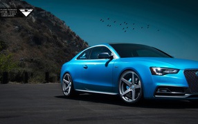 Красивый Audi S5 от Vorsteiner