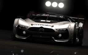 Серебристый Citroën Gran Turismo
