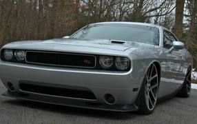 Iconic American car Dodge Challenger