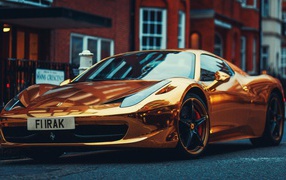 Итальянский автомобиль Ferrari 458