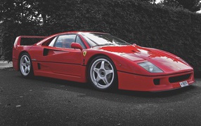 Красный феррари ф40