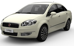 New white Fiat Linea