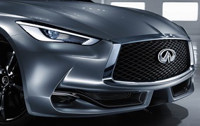Front view of the new Infiniti